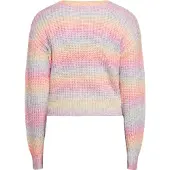 Mymo Pullover azul claro / orquídea / alperce / coral