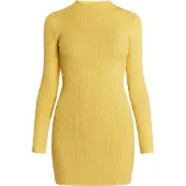 Mymo Vestido de malha 'Biany' amarelo dourado