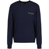 Armani Exchange para homem. 8NZM5AZM1YZ1510 Camisola simples azul-marinho (M), Casual, Acrílico