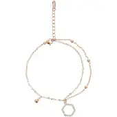 Faina Pulseira ouro / transparente