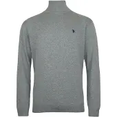 U.s. polo assn. Pullover navy / acinzentado