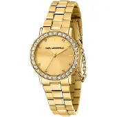 Karl Lagerfeld Relógio Feminino Crystals 33mm 5atm Quartz/analogical