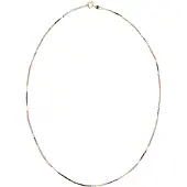 NAEMI Colar ouro / ouro rosa / prata