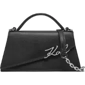 Karl Lagerfeld Malas de tiracolo 'Essentials' preto