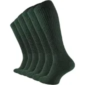 Cotton Prime Meias pelo joelho verde escuro