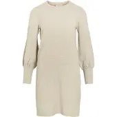 Vila Vestido Curto De Manga Comprida Kerry O-neck