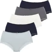 LASCANA Cueca marinho / azul claro / cinzento escuro / branco