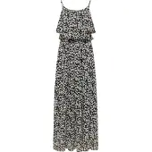 Faina Vestido preto / branco