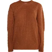 Mymo Pullover 'Blonda' castanho ferrugento