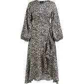 Faina Vestido creme / preto