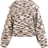 Mymo Pullover bege / creme / castanho