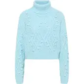 IZIA Pullover azul claro