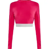 Mymo Camisa funcionais cinzento claro / rosa escuro