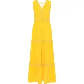 IZIA Vestido amarelo escuro