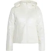Mymo Casaco de inverno branco lã