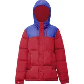 Mymo Casaco de inverno azul real / vermelho