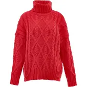 Mymo Pullover vermelho cereja