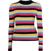 Mymo Pullover 'Biany' amarelo escuro / lavanda / fúcsia / preto