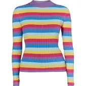 Mymo Pullover 'Biany' azul / amarelo / roxo / rosa
