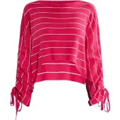 Faina Pullover ouro / rosa escuro