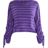 Faina Pullover ouro / roxo escuro