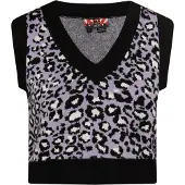 Mymo Pullover roxo claro / preto / branco