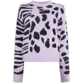 Mymo Pullover lilás / preto
