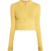 Mymo Casaco de malha 'Keepsudry' amarelo