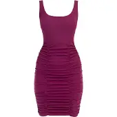 Mymo Vestido fúcsia