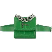 Faina Bolsa de cintura verde relva / prata