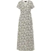 Faina Vestido preto / branco natural
