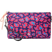 Mymo Mala de ombro azure / genciana / rosa / branco