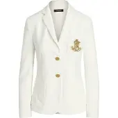 Ralph Lauren Blazer 'Anfisa' ouro / branco