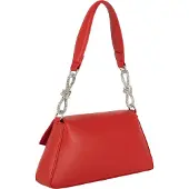 Faina Malas de tiracolo vermelho / transparente