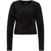 Faina Pullover preto / prata