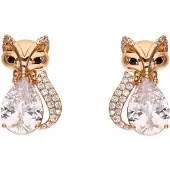 NAEMI Brincos ouro / branco