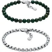 Fossil elegante set di bracciali da uomo JF04940SET