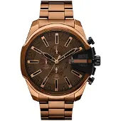Diesel Relógios analógicos 'MEGA CHIEF SLIM' bronze