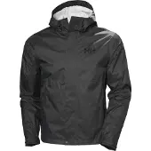 Helly Hansen para homem. 63396 Jaqueta impermeável Loke preta (S), Preto, Casual, Poliamida, Ao ar livre