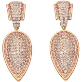 NAEMI Brincos ouro / rosa