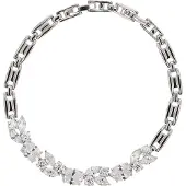 NAEMI Pulseira prata / transparente