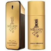 Paco Rabanne 1 Million Box idea Conjunto 100 ml eau de toilette e desodorizante 1 Million 150 ml - 100 ml