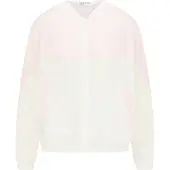 Mymo Casaco deportivo rosa pastel / branco
