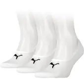 Puma Meias curtas 'Footie' preto / branco
