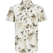 Jack & Jones Camisa De Manga Curta Oshua Floral