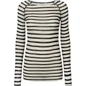 LISVA Pullover 'Amalie' bege claro / preto