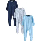 Ted Baker Pijama navy / azul claro / branco