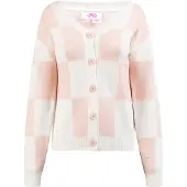 Mymo Casaco de malha 'Blonda' creme / rosa claro