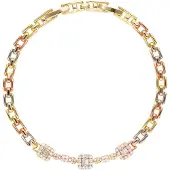 Gaya Pulseira ouro / ouro rosa