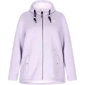 Schmuddelwedda Casaco de velo marinho / cinzento / roxo pastel / branco